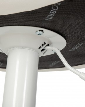 Стул барный DOBRIN TAILOR WHITE, белый PU в Верхней Пышме - verhnyaya-pyshma.ok-mebel.com | фото 7