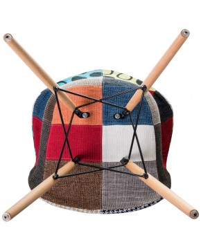 Стул обеденный DOBRIN DAW PATCHWORK, цвет сиденья мозаика в Верхней Пышме - verhnyaya-pyshma.ok-mebel.com | фото 7
