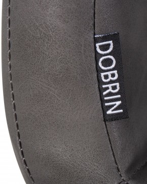 Стул обеденный DOBRIN MARK, черные ножки, серая антрацитовая винтажная экокожа (RU-08) в Верхней Пышме - verhnyaya-pyshma.ok-mebel.com | фото 9