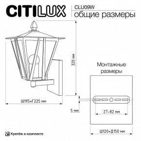 Светильник на штанге Citilux FORTS CLU09W в Верхней Пышме - verhnyaya-pyshma.ok-mebel.com | фото 9