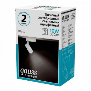 Светильник на штанге Gauss Track Light TR059 в Верхней Пышме - verhnyaya-pyshma.ok-mebel.com | фото 4