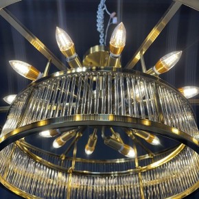 Светильник на штанге Imperiumloft RH Marais Round Chandelier 40,2668 в Верхней Пышме - verhnyaya-pyshma.ok-mebel.com | фото 5