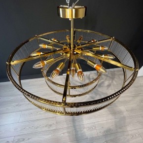 Светильник на штанге Imperiumloft RH Marais Round Chandelier 40,2668 в Верхней Пышме - verhnyaya-pyshma.ok-mebel.com | фото 8