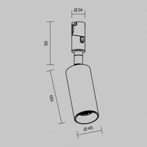 Светильник на штанге Maytoni Focus Led TR201-1-10W3K-M-B в Верхней Пышме - verhnyaya-pyshma.ok-mebel.com | фото 7