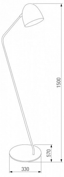 Торшер TK Lighting Soho 5037 Soho Black в Верхней Пышме - verhnyaya-pyshma.ok-mebel.com | фото 2