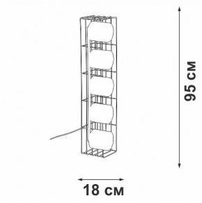 Торшер Vitaluce V3019 V3019-1/5P в Верхней Пышме - verhnyaya-pyshma.ok-mebel.com | фото 4