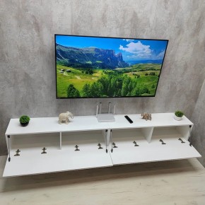Тумба подвесная под ТВ LINES MTV4-MA 1150 Белый матовый (Белый-M 10.1.2) в Верхней Пышме - verhnyaya-pyshma.ok-mebel.com | фото 11