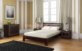ВЕРОНИКА Кровать из массива 900 в Верхней Пышме - verhnyaya-pyshma.ok-mebel.com | фото 4