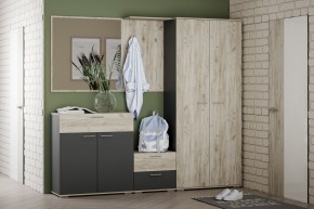 Вешалка НМ 014.16 "Санти" (Крафт Серый) в Верхней Пышме - verhnyaya-pyshma.ok-mebel.com | фото 2