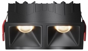 Встраиваемый светильник Maytoni Alfa LED DL043-02-10W3K-SQ-B-1 в Верхней Пышме - verhnyaya-pyshma.ok-mebel.com | фото