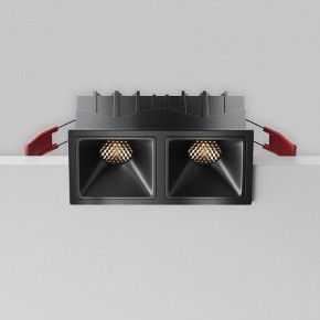 Встраиваемый светильник Maytoni Alfa LED DL043-02-10W3K-SQ-B-1 в Верхней Пышме - verhnyaya-pyshma.ok-mebel.com | фото 2