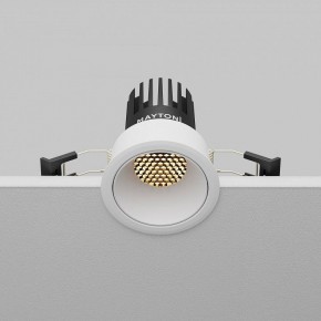 Встраиваемый светильник Maytoni Dip DL115-10W-2.7K-W в Верхней Пышме - verhnyaya-pyshma.ok-mebel.com | фото 7