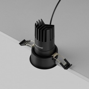 Встраиваемый светильник Maytoni Dip DL116-10W-2.7K-B в Верхней Пышме - verhnyaya-pyshma.ok-mebel.com | фото 6