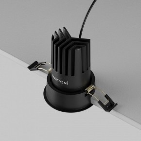 Встраиваемый светильник Maytoni Dip DL117-15W-2.7K-B в Верхней Пышме - verhnyaya-pyshma.ok-mebel.com | фото 11