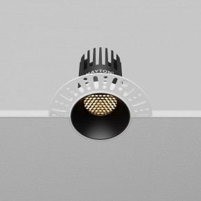 Встраиваемый светильник Maytoni Dip DL119-10W-2.7K-TRS-B в Верхней Пышме - verhnyaya-pyshma.ok-mebel.com | фото 7