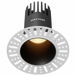 Встраиваемый светильник Maytoni Dip DL120-10W-2.7K-TRS-B в Верхней Пышме - verhnyaya-pyshma.ok-mebel.com | фото
