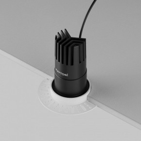 Встраиваемый светильник Maytoni Dip DL120-10W-2.7K-TRS-B в Верхней Пышме - verhnyaya-pyshma.ok-mebel.com | фото 6