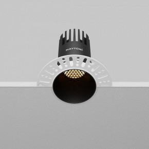 Встраиваемый светильник Maytoni Dip DL120-10W-2.7K-TRS-B в Верхней Пышме - verhnyaya-pyshma.ok-mebel.com | фото 7