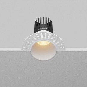 Встраиваемый светильник Maytoni Dip DL120-10W-2.7K-TRS-W в Верхней Пышме - verhnyaya-pyshma.ok-mebel.com | фото 6