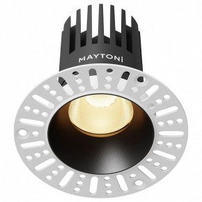 Встраиваемый светильник Maytoni Dip DL121-15W-2.7K-TRS-B в Верхней Пышме - verhnyaya-pyshma.ok-mebel.com | фото