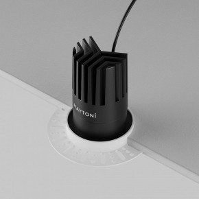 Встраиваемый светильник Maytoni Dip DL121-15W-2.7K-TRS-B в Верхней Пышме - verhnyaya-pyshma.ok-mebel.com | фото 6