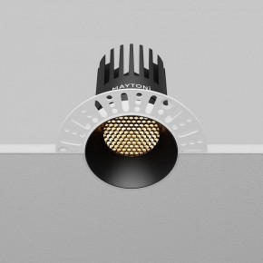 Встраиваемый светильник Maytoni Dip DL121-15W-2.7K-TRS-B в Верхней Пышме - verhnyaya-pyshma.ok-mebel.com | фото 7