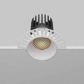 Встраиваемый светильник Maytoni Dip DL121-15W-2.7K-TRS-W в Верхней Пышме - verhnyaya-pyshma.ok-mebel.com | фото 7