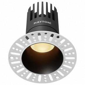 Встраиваемый светильник Maytoni Dip DL122-15W-2.7K-TRS-B в Верхней Пышме - verhnyaya-pyshma.ok-mebel.com | фото