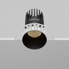 Встраиваемый светильник Maytoni Dip DL122-15W-2.7K-TRS-B в Верхней Пышме - verhnyaya-pyshma.ok-mebel.com | фото 7