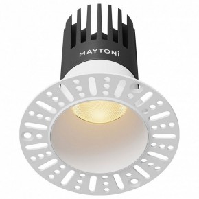 Встраиваемый светильник Maytoni Dip DL122-15W-2.7K-TRS-W в Верхней Пышме - verhnyaya-pyshma.ok-mebel.com | фото