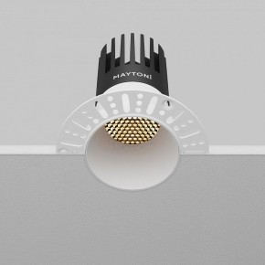 Встраиваемый светильник Maytoni Dip DL122-15W-2.7K-TRS-W в Верхней Пышме - verhnyaya-pyshma.ok-mebel.com | фото 7