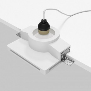 Встраиваемый светильник Maytoni Gyps Modern DL124-GU10-01-TRS-W в Верхней Пышме - verhnyaya-pyshma.ok-mebel.com | фото 5