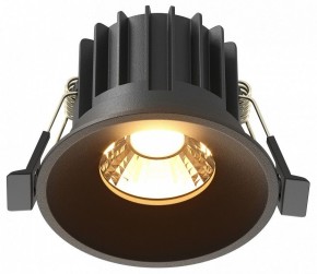Встраиваемый светильник Maytoni Round DL058-12W2.7K-B в Верхней Пышме - verhnyaya-pyshma.ok-mebel.com | фото