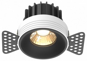 Встраиваемый светильник Maytoni Round DL058-12W2.7K-TRS-B в Верхней Пышме - verhnyaya-pyshma.ok-mebel.com | фото