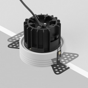 Встраиваемый светильник Maytoni Round DL058-12W2.7K-TRS-W в Верхней Пышме - verhnyaya-pyshma.ok-mebel.com | фото 6