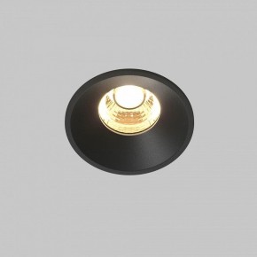 Встраиваемый светильник Maytoni Round DL058-7W2.7K-B в Верхней Пышме - verhnyaya-pyshma.ok-mebel.com | фото 3