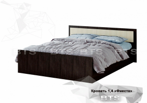 "Фиеста" кровать 1,4м LIGHT в Верхней Пышме - verhnyaya-pyshma.ok-mebel.com | фото 1