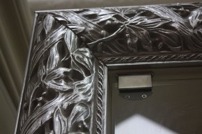 Зеркало большое Тиффани Premium черная/серебро (ТФ/02(П) в Верхней Пышме - verhnyaya-pyshma.ok-mebel.com | фото 4