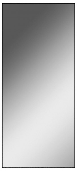 Зеркало Corsica 900х400 black без подсветки Sansa (SB1062Z) в Верхней Пышме - verhnyaya-pyshma.ok-mebel.com | фото 1