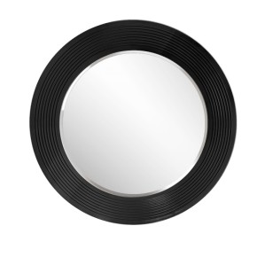Зеркало круглое черный (РМ/02(S) в Верхней Пышме - verhnyaya-pyshma.ok-mebel.com | фото 1