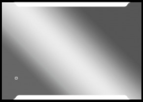Зеркало Оттава 1000х700 с подсветкой Домино (GL7028Z) в Верхней Пышме - verhnyaya-pyshma.ok-mebel.com | фото 2