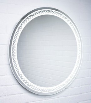 Зеркало Прая 700х700 с подсветкой Домино (GL7048Z) в Верхней Пышме - verhnyaya-pyshma.ok-mebel.com | фото 3