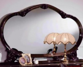 Зеркало в раме (01.350) Роза (могано) в Верхней Пышме - verhnyaya-pyshma.ok-mebel.com | фото